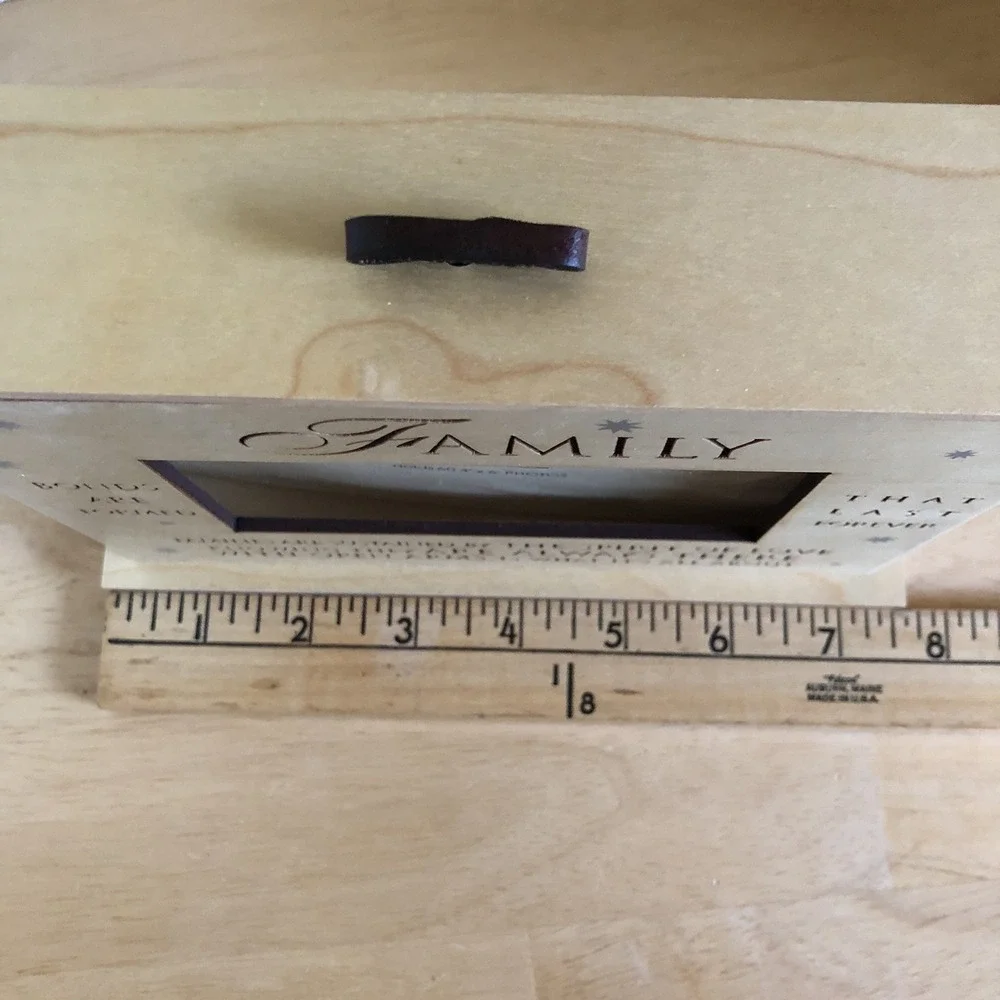 Picture Frame Natural Wood 4